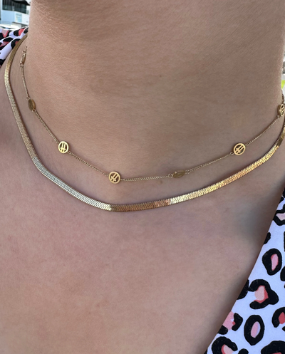 Ever Game Day Gold Necklace