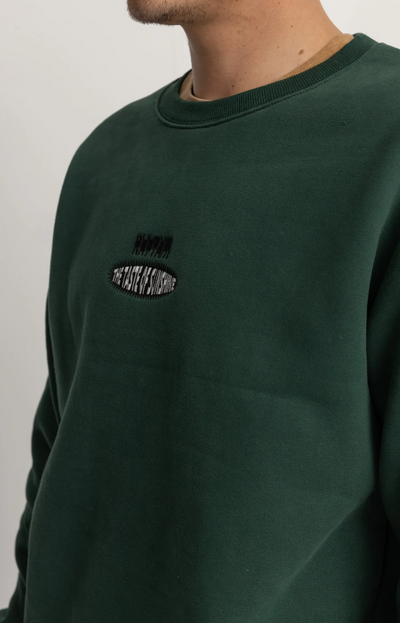 Rhythm Embroidered Fleece Crew