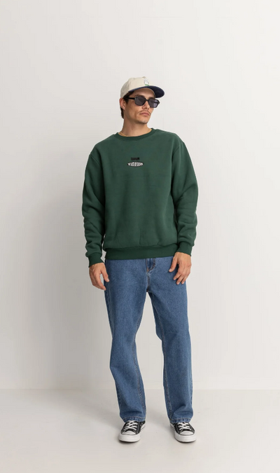 Rhythm Embroidered Fleece Crew