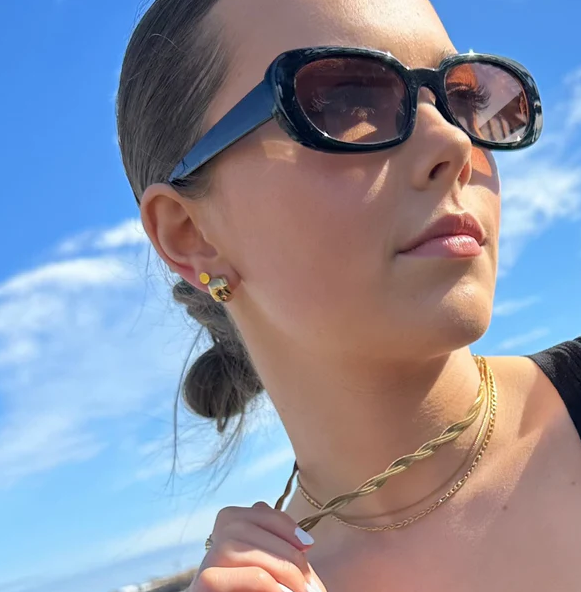 Ever Movement Stud Earrings