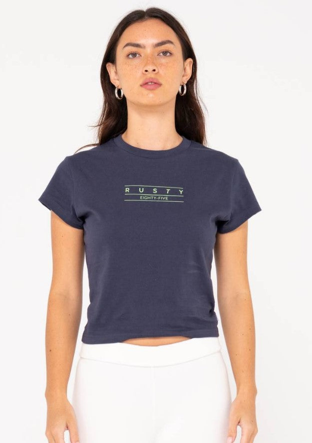 Rusty Essentials Skimmer Baby Tee