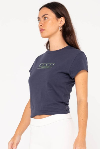 Rusty Essentials Skimmer Baby Tee