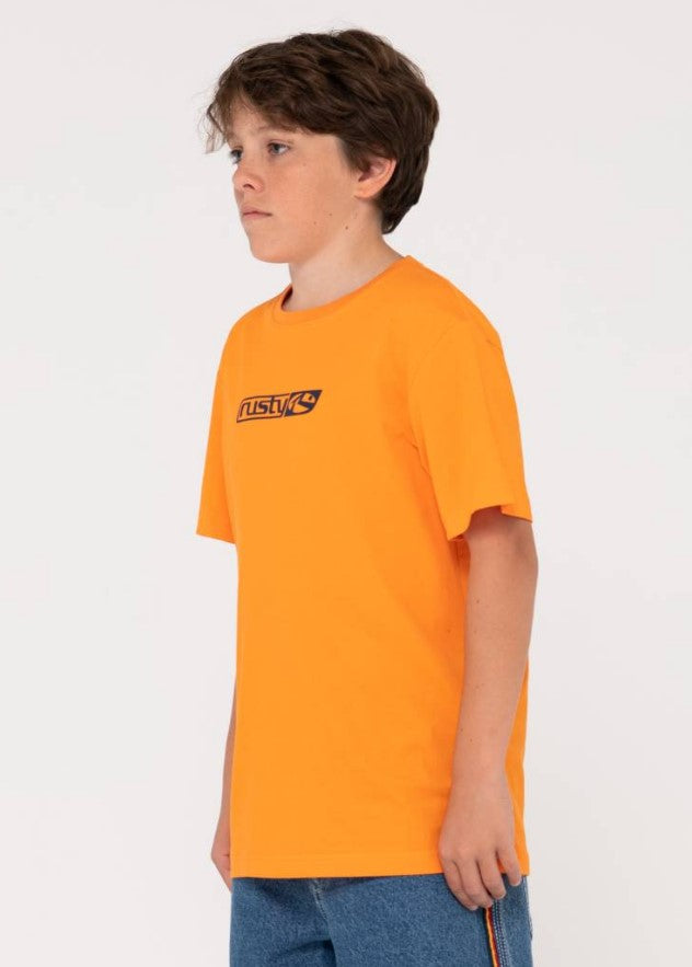 Rusty V8 Short Sleeve Tee Boys