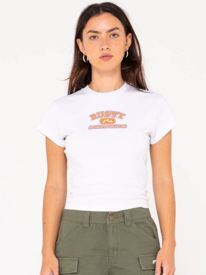 Rusty Var-City Short Sleeve Skimmer Tee