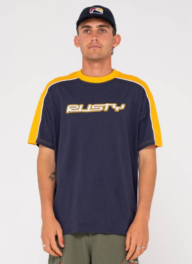 Rusty Straight Shooter Short Sleeve Tee