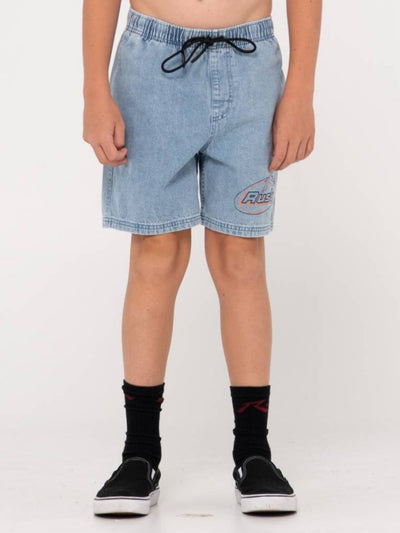 Rusty Manila Folder Denim Elastic Short Boys