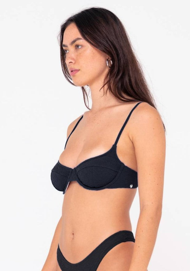 Rusty Sandalwood Balconette Bikini Top