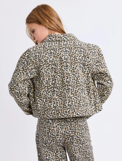 Eve Girl Briony Leopard Jacket (Size 8-16)