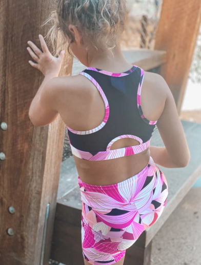 Quincy Lotus Crop Top