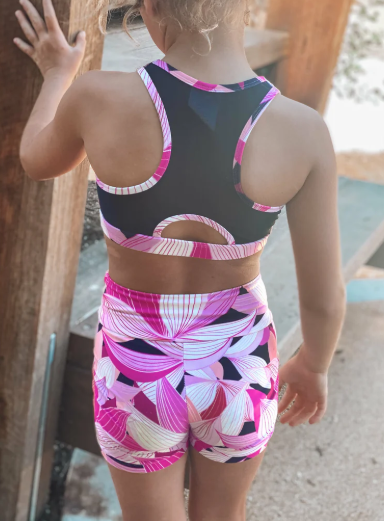 Quincy Lotus Crop Top