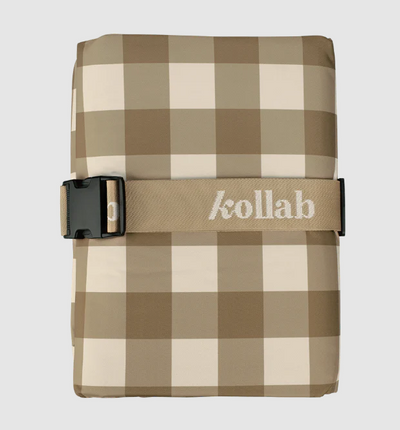 Kollab Picnic Mat Olive Check