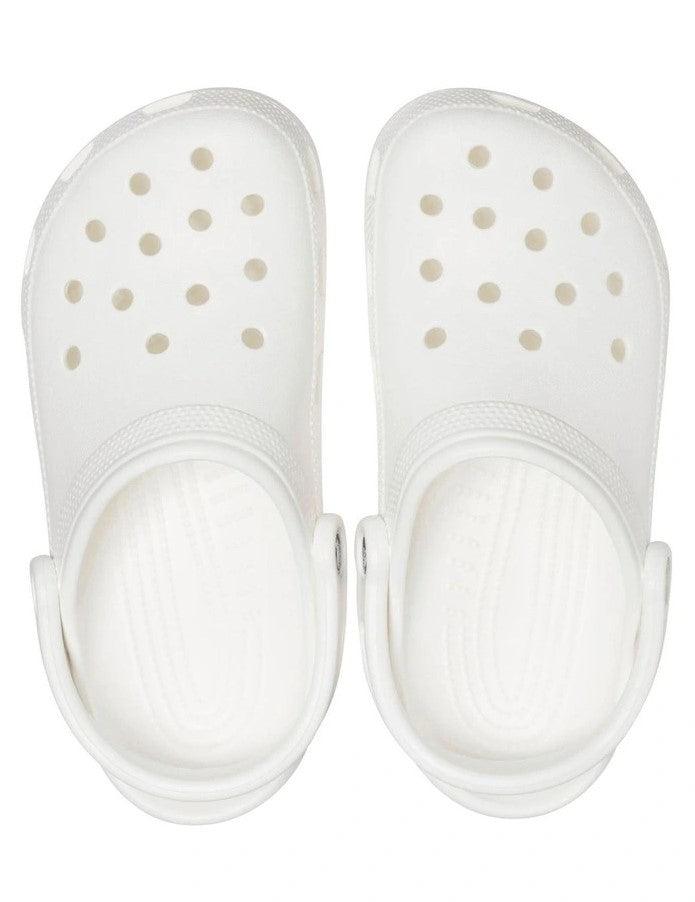 Crocs Classic Clog Big Kids White
