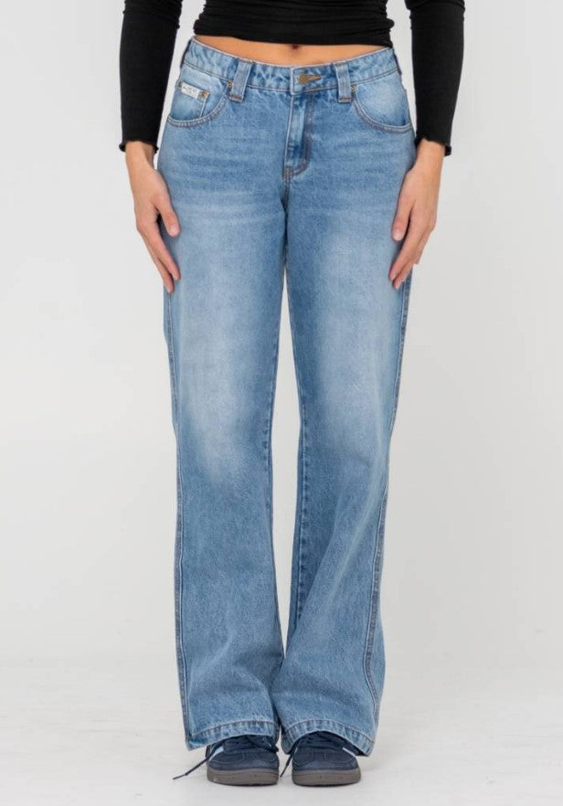 Rusty Suzy Straight Low Rise Jean