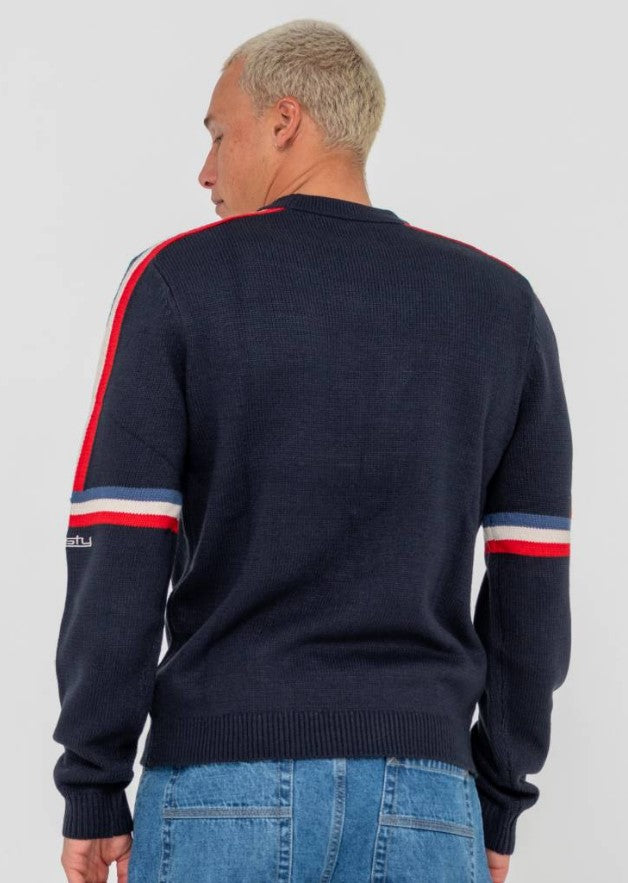 Rusty Moritz Knitted Crew