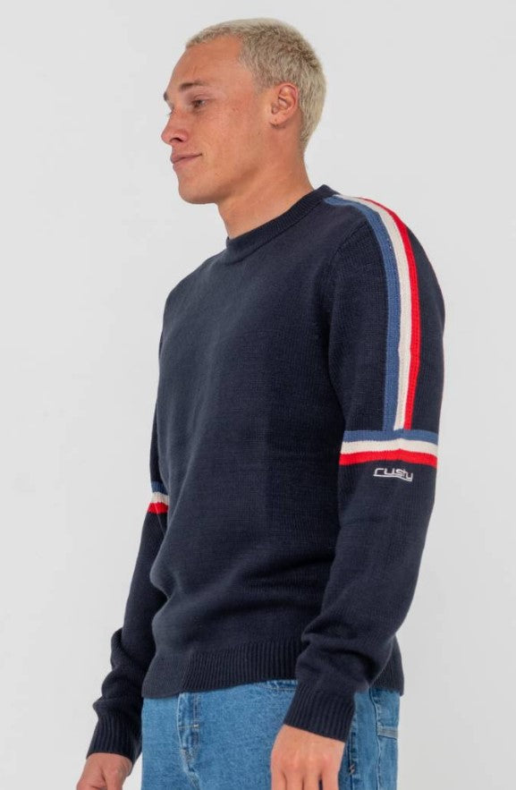 Rusty Moritz Knitted Crew