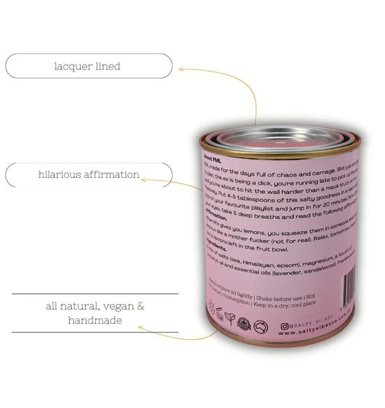 Salty Vibes FML 500g Tin