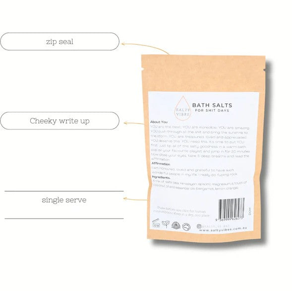 Salty Vibes YOU Uplifting Citrus 100g