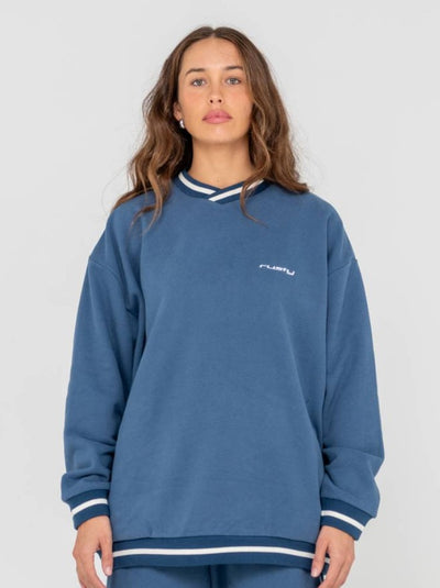 Rusty South Oversized Crew Fleece
