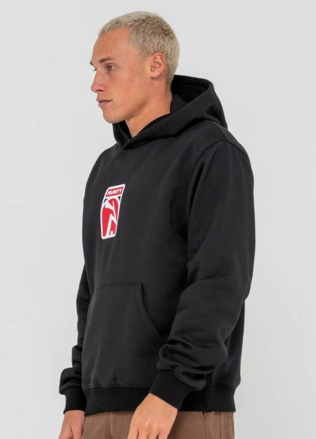 Rusty Nanotech Hooded Fleece