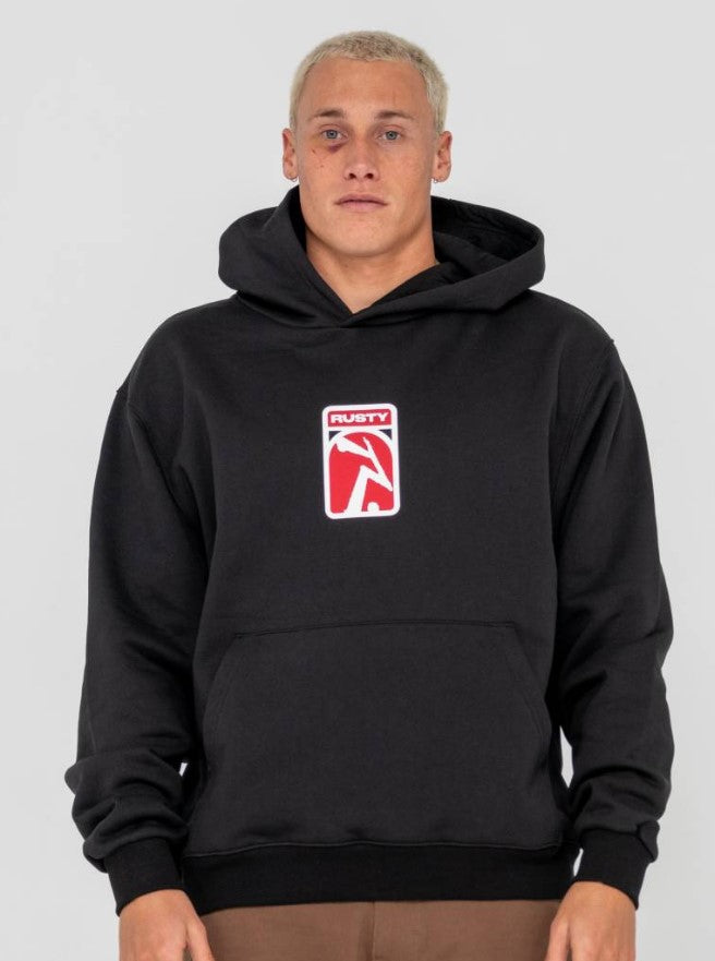 Rusty Nanotech Hooded Fleece