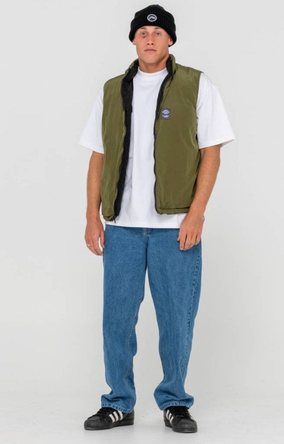 Rusty Rippa Puffer Vest