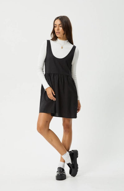 Afends Jesse  Mini Dress Black