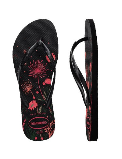 Havaianas Slim Organic Black/Pink