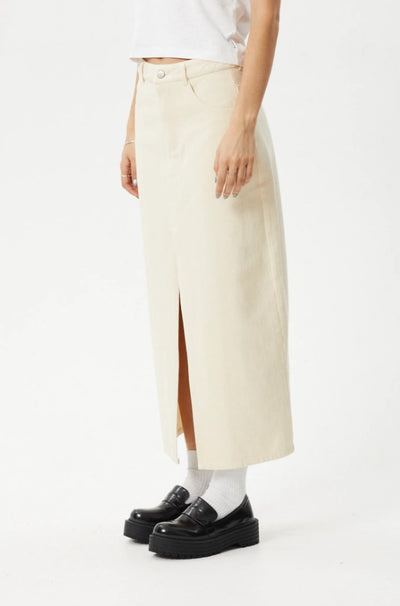 Afends Mika Maxi Skirt Sand