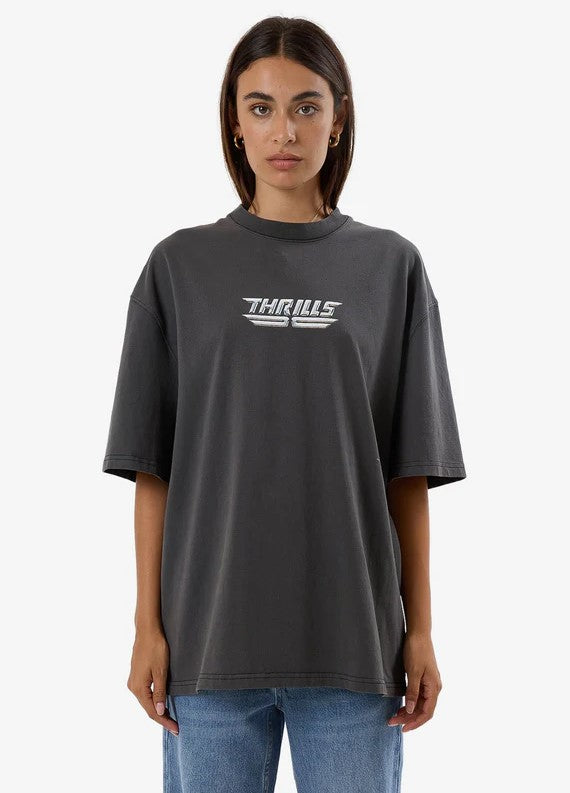 Thrills High Shine Oversized Tee