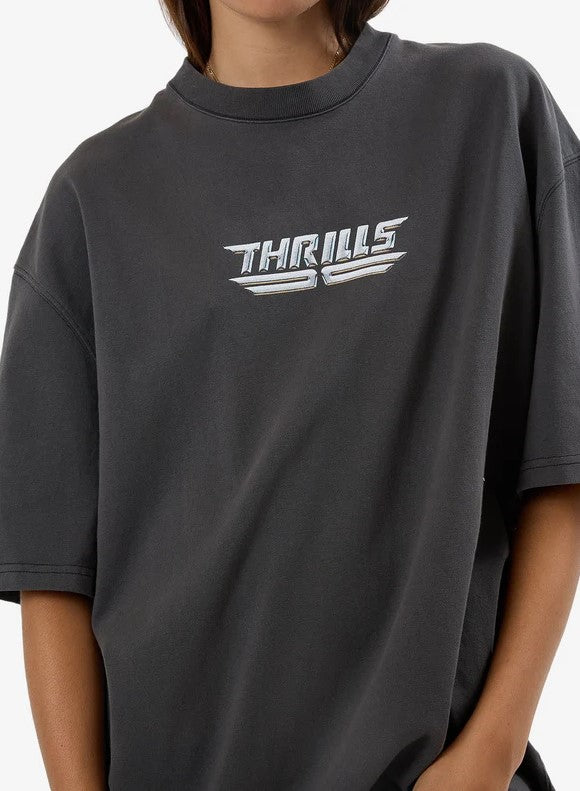 Thrills High Shine Oversized Tee