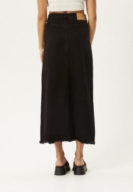 Afends Chichi - Denim Midi Skirt