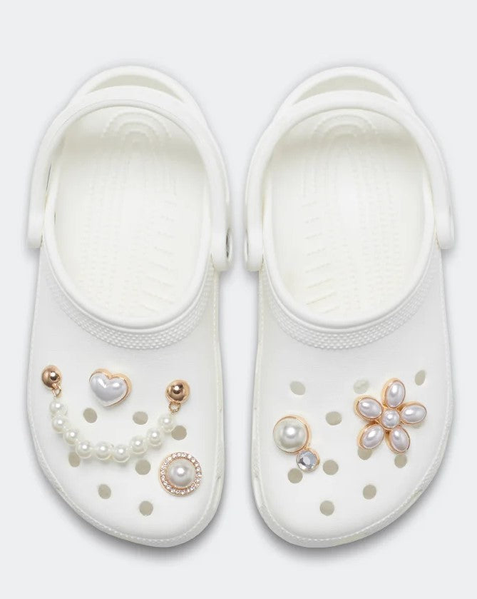 Crocs Dainty Pearl Jewelry Jibbitz