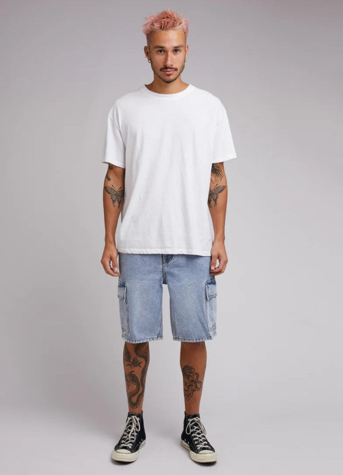 Silent Theory Cargo Denim Short