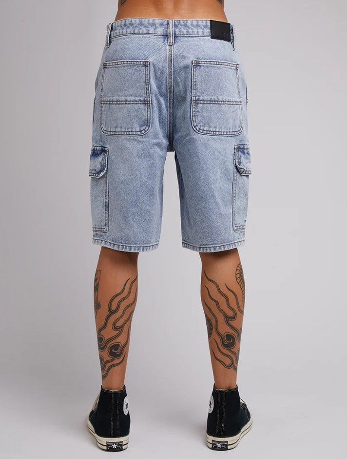 Silent Theory Cargo Denim Short