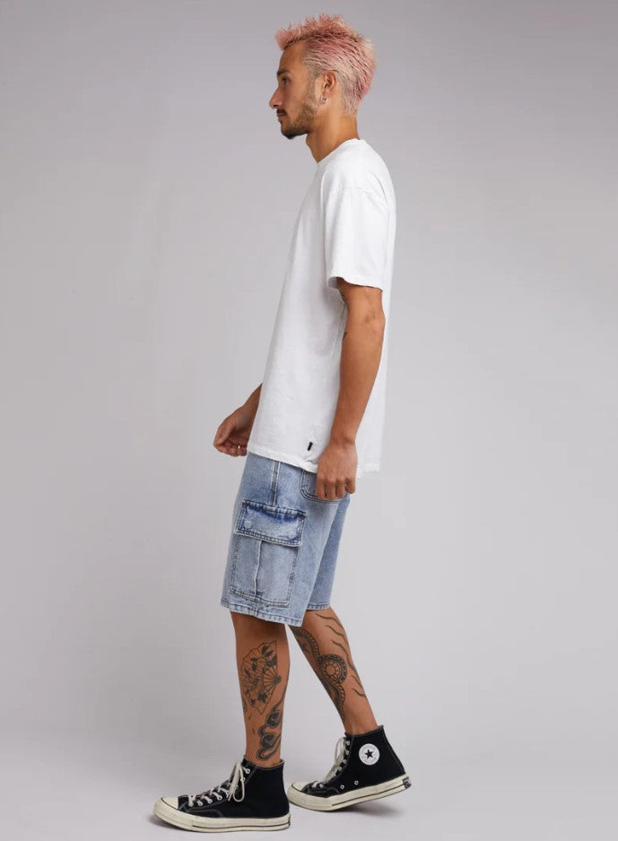 Silent Theory Cargo Denim Short