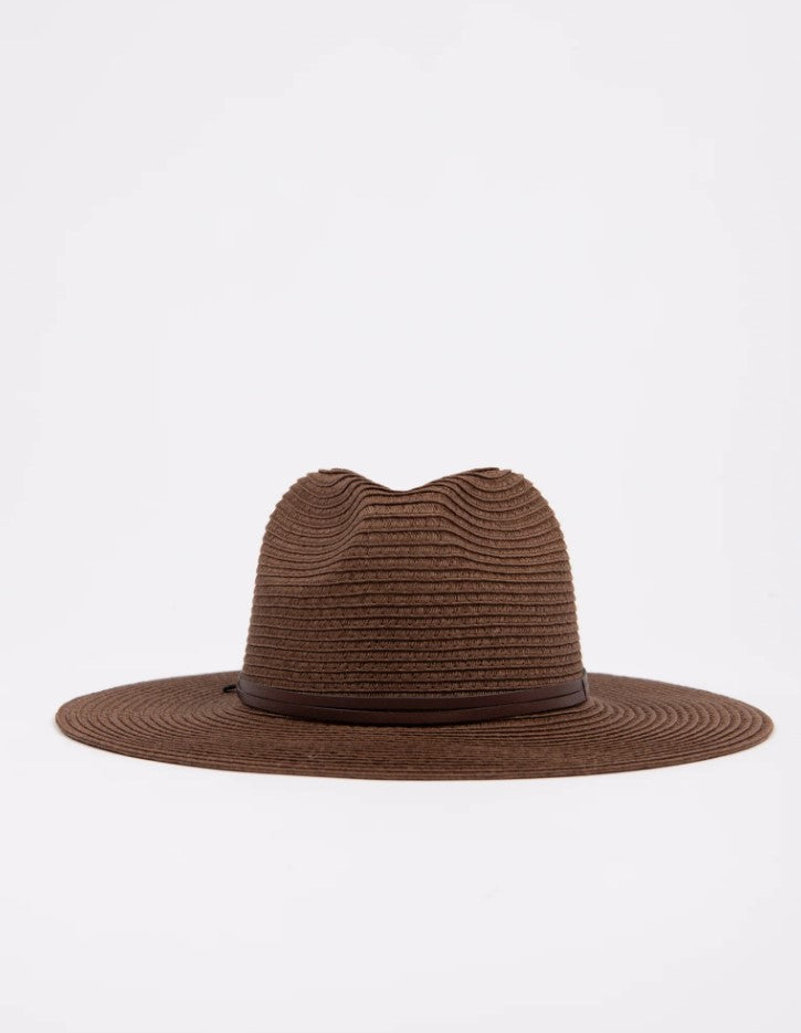 Rusty Gisele Straw Hat