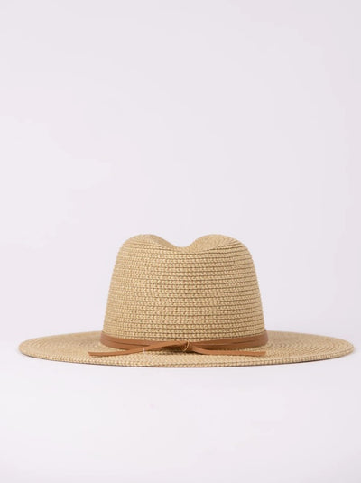 Rusty Gisele Straw Hat