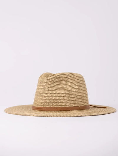 Rusty Gisele Straw Hat