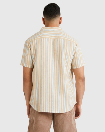 RVCA Beat Stripe SS Shirt