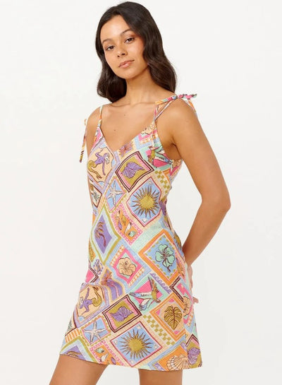 Rip Curl Beach Party Mini Tie Dress