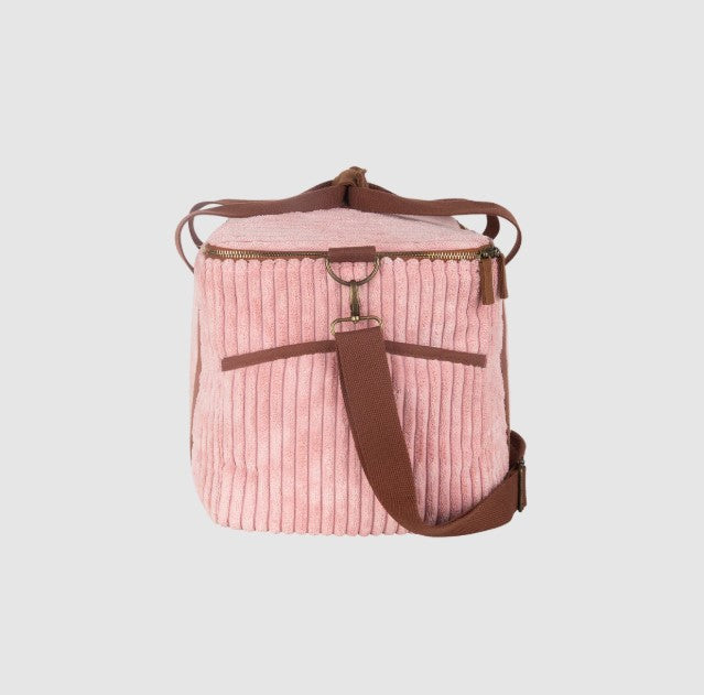 Wandering Folk Cord Large Cooler Bag - orchid
