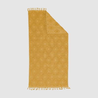 Wandering Folk Daisy Beach Towel- Golden