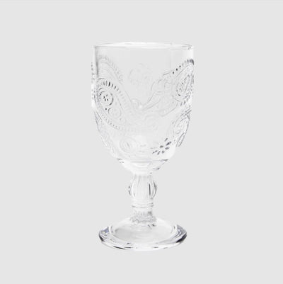 Wandering Folk Goblet Glass Set Of 2