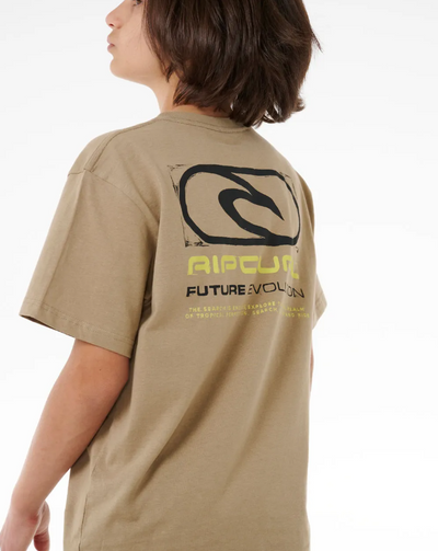 Rip Curl Future Evolution Logo Tee-Boy