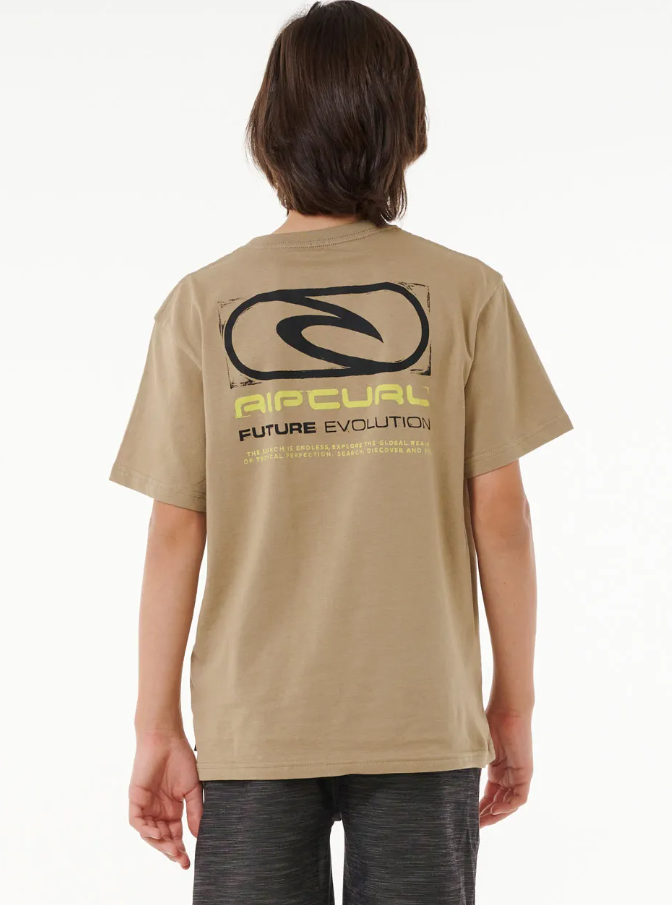 Rip Curl Future Evolution Logo Tee-Boy