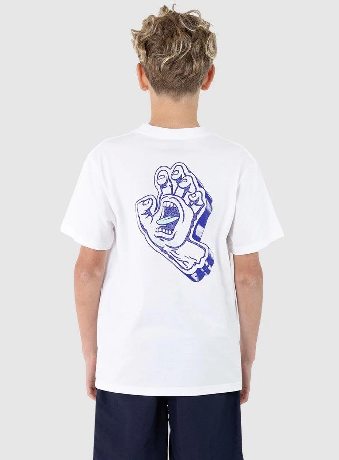 Santa Cruz Screaming Foam Hand Pocket Tee