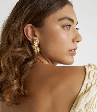 Arms Of Eve Stassia Gold Earrings