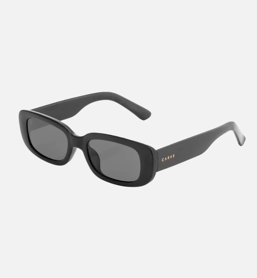 Carve Lizbeth Matt Black Grey Lens