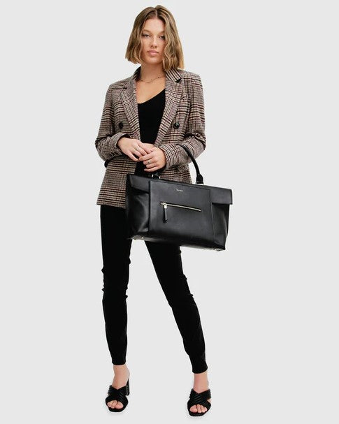 Belle &amp; Bloom Piccadilly Wool Blend Plaid Blazer