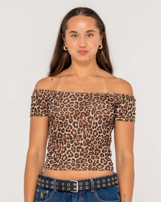 Rusty Ciao Bella Off Shoulder Top